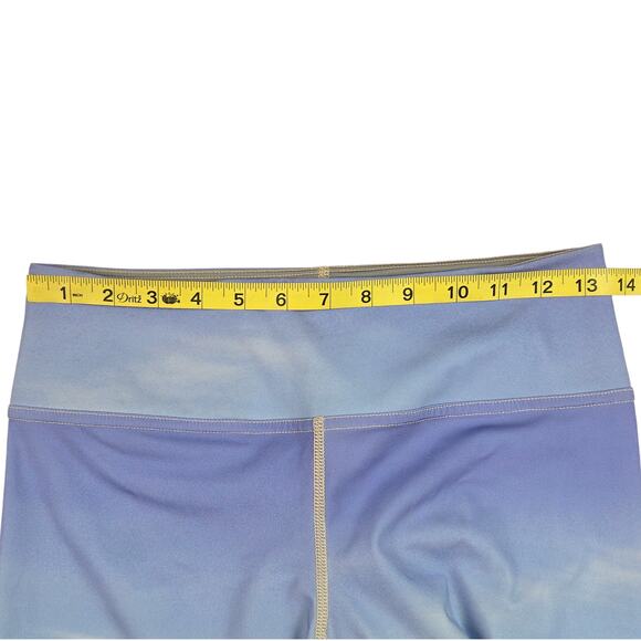 Eagle Rock Werkshop Leggings Size Medium Mountains Forest Scenery - Picture 3 of 5